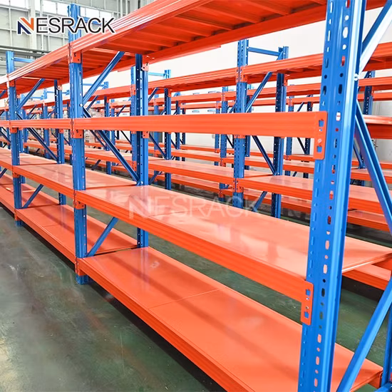 보관 선반, 차고, 4층 대형 스팬 선반 시스템, 중형 헤비듀티 대형 스팬 선반