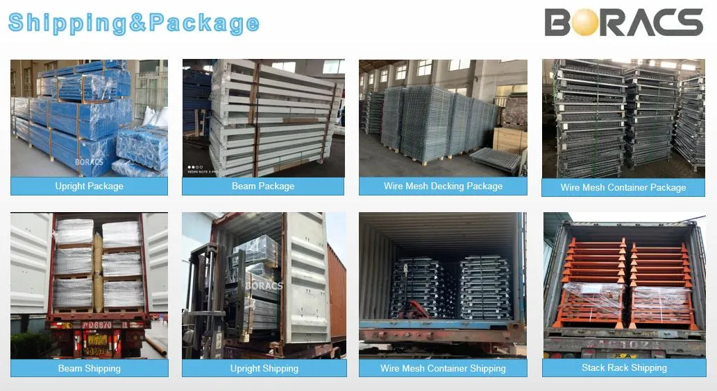 Professional Factory Warehouse Production Storage Equipment Steel Structure Longspan Shelving with High Quality