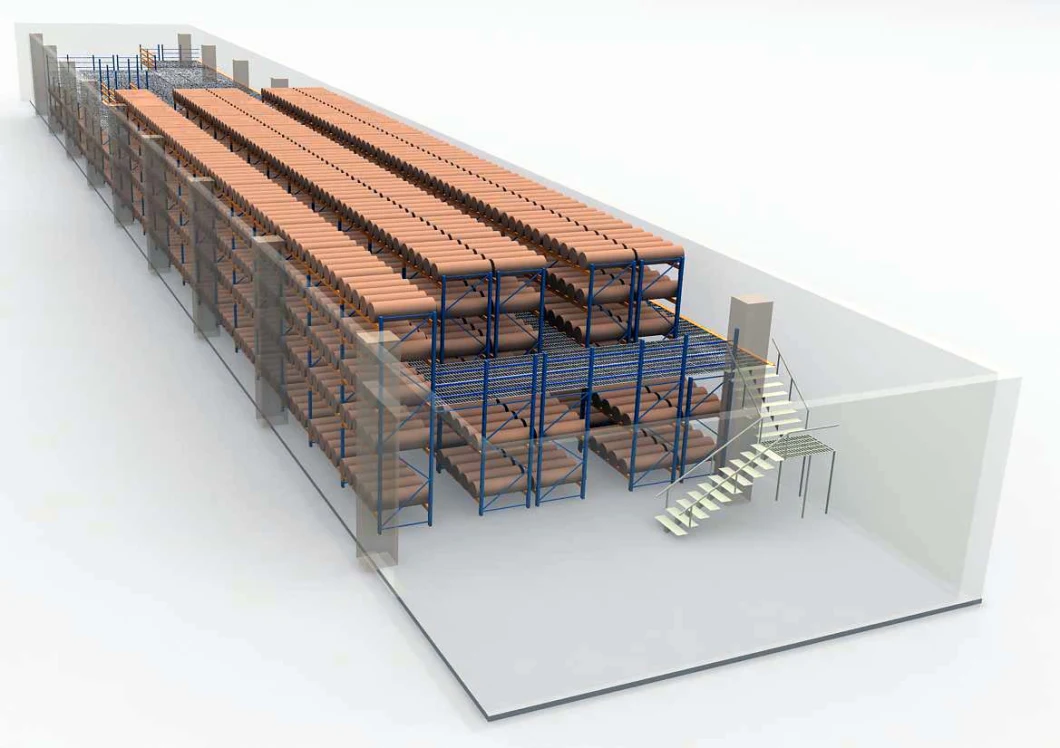 Warehouse High Level Storage Mezzanine Platform