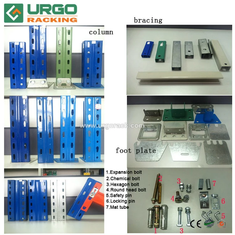 Warehouse Gravity Pallet Rack Double Deep Pallet Racking Pallet Stacking Rack