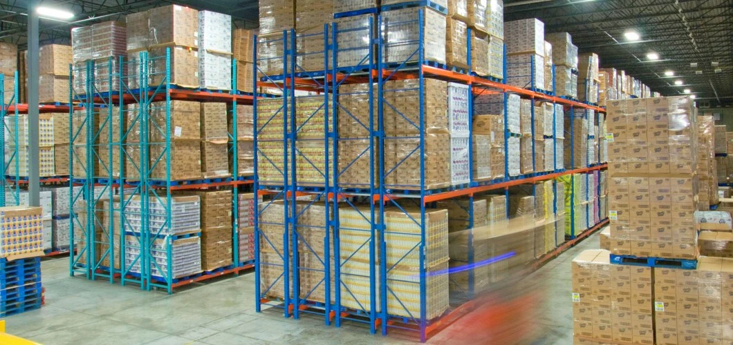 High Performance Adjustable Industrial Double Deep Pallet Racking