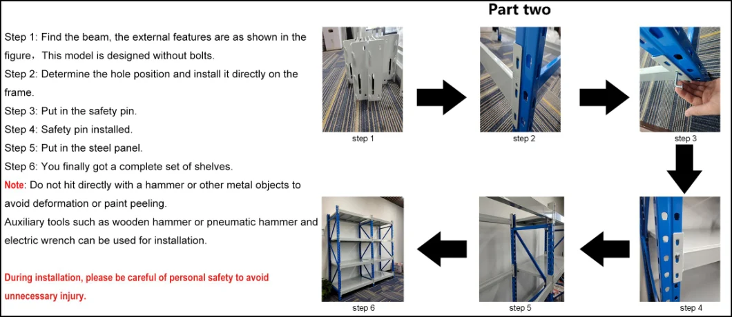 Storage Racking Customize Standing Multi Storage Rack Adjustable Storage Heavy Duty Selective Rack for Plastic Product Logistics Industry with CE.