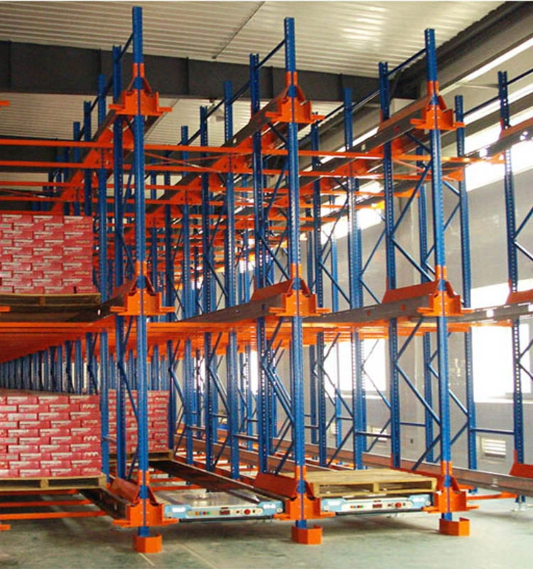 Warehouse Storage Heavy Duty Radio Shuttle Rack System