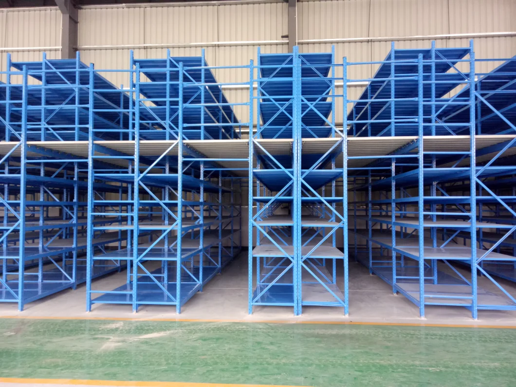 Industry Warehouse Steel Mezzanine Floor 500kg Per Sqm