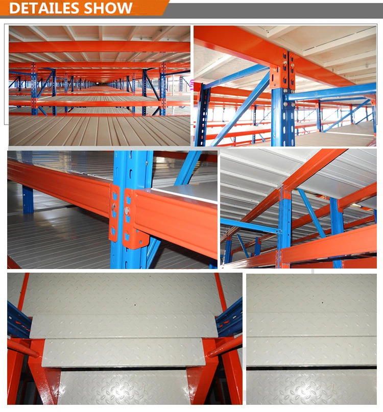 2 Tier Cold Warehouse Mezzanine Bulk Storage Shelving