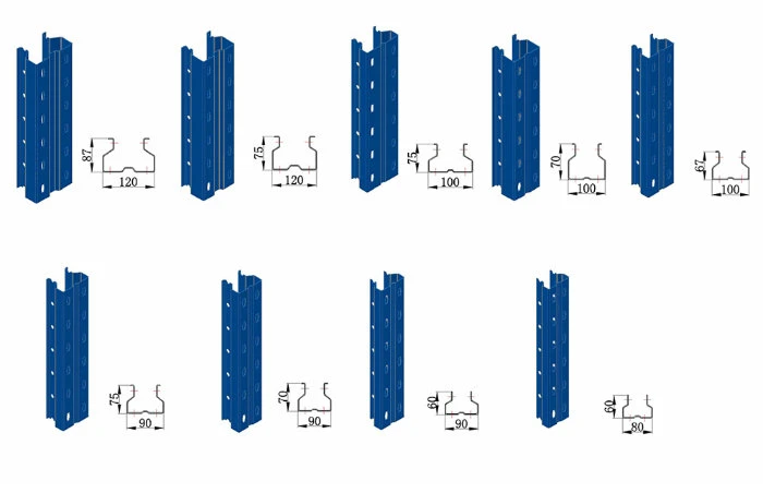 Heavy Duty Steel Roller Gravity Pallet Rack for Warehouse Storage