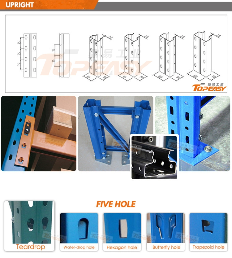 Heavy Duty Industrial Warehouse Cold Storage Double Deep Rack